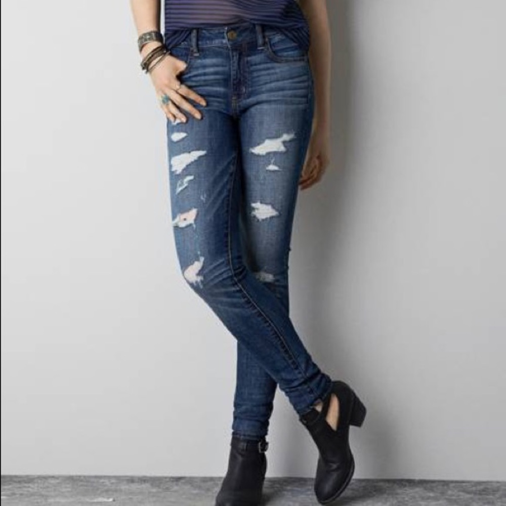 American Eagle High Rise Jegging